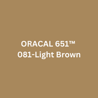 ORACAL 651™  081-Light Brown