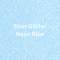 Siser Glitter - Neon Blue