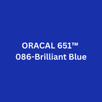 ORACAL 651™  086-Briliant Blue