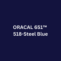 ORACAL 651™  518-Steel Blue