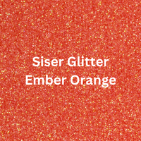 Siser Glitter - Ember Orange