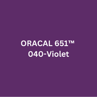 ORACAL 651™  040-Voilet