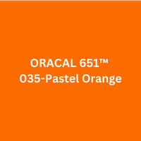 ORACAL 651™  035-Pastel Orange