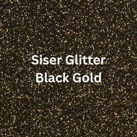 Siser Glitter - Black Gold