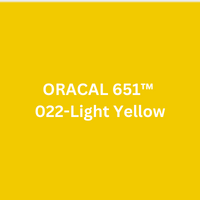 ORACAL 651™  022-Light Yellow