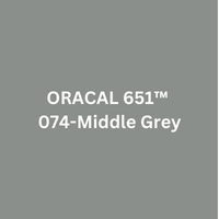 ORACAL 651™  074-Middles Grey