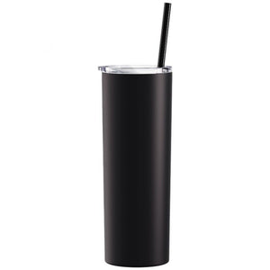 Matte Tumbler with Straw