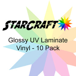 StarCraft UV Laminate - 10 Pack (For Inkjet Adhesive 651)