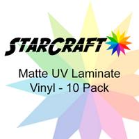 StarCraft UV Laminate - 10 Pack (For Inkjet Adhesive 651)